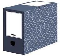 Fellowes 4483901 Boîte À Archives Carton Noir, Blanc