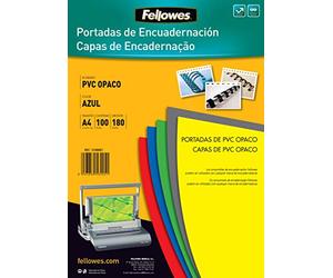 Fellowes 5100601-Couvertures de reliure en PVC opaque A4