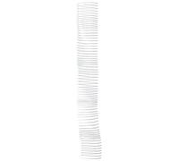 Fellowes 5114601 Lot de 25 spirales métalliques Blanc 42 mm