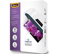 Fellowes 5244101 200pièce(s) pochette plastique - Pochettes plastiques (Transparent, Brillant, Letter, Thermique, 228 mm, 292 mm)