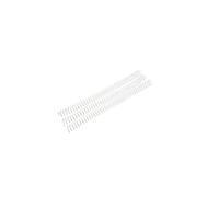 Fellowes 53150 Lot de 100 Reliures spirales métalliques, 8 mm, noir