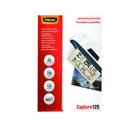 Fellowes 5328601 : Film de lamination A3, 125µm, finition mate, paquet de 100 pièces