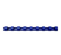 Fellowes Plastic Comb - 16 Mm - 30 Cm - 21 Anneaux - A4 (210 X 297 Mm) - 150 Feuilles - Bleu - 100 Unités Peigne De Reliure En Plastique - Pour Fellowes Galaxy 500, Galaxy E 500, Pulsar 300...