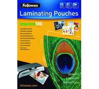 Feuille de plastification Fellowes 5351111 5351111 DIN A4 100 micron brillant 100 pc(s)