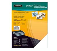 Fellowes - 5375901 - Couvertures PVC A4 - Transparent - Pack de 100-180 Microns