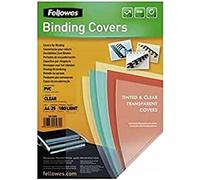 Fellowes - 25 unités - couverture à reliure pvc