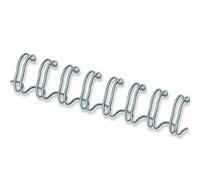 Fellowes 54453 Anneaux métal par 100 12 mm Argent