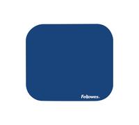 Fellowes 58021 Tapis de souris Bleu, surface Monochromatique, Matériaux Polyester et Caoutchouc, Dimensions Standard, Code SH 84733080