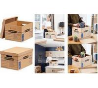 Fellowes 6203701 Fellowes BANKERS BOX Carton de déménagement SmoothMove Classic, 32 l