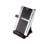 Fellowes 8033201 Porte-Document A3/A4 Noir et Argent, Inclinaison Ajustable 0-45°, avec Tableau Mémo Effaçable, 240x190x312mm, Plastique, 640g