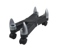 Fellowes Office Suites CPU X Stand - Socle pour armoire de système format tour - noir, argent Noir, Argent
