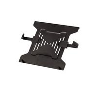 Fellowes 8044101 : Kit complémentaire porte-ordinateur portable pour bras écran (hors Professional Series). Acier noir, 10"-17", VESA 75/100, charge 4.5kg