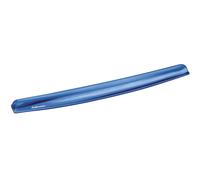 FELLOWES CRYSTAL KEYBOARD WRIST REST BLUE