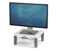 Fellowes 91713 Support moniteur ergonomique Premium Plus gris clair