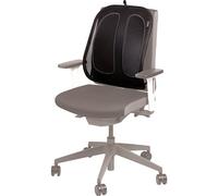 Fellowes Support dorsal Office Suites – Maille, réglable, sangle élastique – Noir