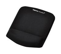 Fellowes Tapis de souris ergonomique PlushTouch Repose-poignet mousse mémoire de forme Noir