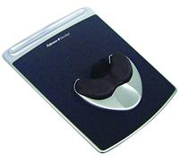 Fellowes 9273003 Easy Palm Glide Tapis de souris ergonomique avec support paume de la main Graphite