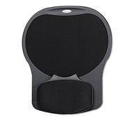 Fellowes 93730 Tapis de souris en gel, avec repose-poignet, 25,4 x 30,5 x 3,8 cm, Texture/noir