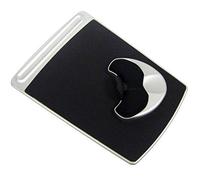 Fellowes 9373003 Easy Palm Glide Tapis de souris ergonomique avec support paume de la main Noir