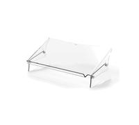 Fellowes 9731301 Bac de Rangement Acrylique Transparent A3/A4 278x536x160mm, Réglable, Antidérapant, avec Poignées