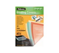 Fellowes - 100 unités - couverture à reliure pvc