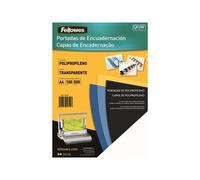 Fellowes - A4 (210 x 297 mm) - 450 microns transparent - 100 unités couverture à reliure polypropylène - pour Fellowes ESP50, Galaxy 500, Galaxy E, Metal 50, Metal Quasar, PB 2650, Quasar 130, WB...