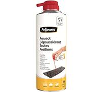 Fellowes Aérosol dépoussierant pour le bureau, comprend un embout de précision, toutes positions, 200ml, 9974805