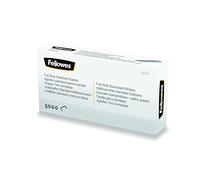 Fellowes 5117501 - Pack de 5000 agrafes 26/6 en acier argenté pour fixation papier - Dimensions : Largeur 12.7mm, Hauteur 6mm