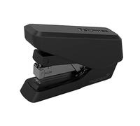 Fellowes Agrafeuse sans bourrage, capacité de 40 feuilles - Agrafeuse manuelle antibactérienne demi-bande EasyPress LX860 - Utilisable à la fois avec des agrafes 24/6 mm et 26/6 mm - Noir