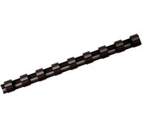Fellowes Peigne de reliure en plastique 12 mm – Pack de 25 – Noir