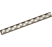 Fellowes - Anneaux plastiques - Dossier 1 à 20 pages - Blanc - Pack de 25-6 mm