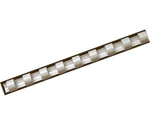 Fellowes - Anneaux plastiques - Dossier 1 à 20 pages - Blanc - Pack de 25-6 mm