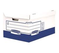 Bankers Box 4474601 - Conteneur Flip Top Maxi Heavy Duty - Charge Lourde - Pack de 10, 287 x 378 x 545mm