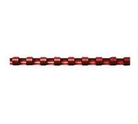 - baguettes de reliure plastiques, format A4, 6 mm, rouge pqt 100