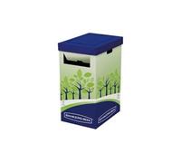fellowes bankers box collecteur de recyclage, vert/bleu noir