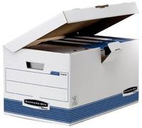 Fellowes BANKERS BOX SYSTEM ArchivKlappdeckdeckbox Maxi, 10+2