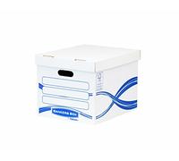 Fellowes Basic Caisses standard pour Boîtes archives Blanc/Bleu
