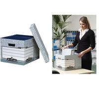 Fellowes - Lot de 10 - caisse pour archives et transport R-kive SYSTEM G