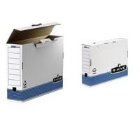 Fellowes Boîte D'archivage R-Kive Prima, Blanc/Bleu, A3