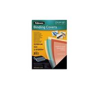 Fellowes Boîte De 100 Plats De Couvertures Futura A4 Polypropylène Noir 280µ 5476602