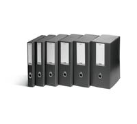 Fellowes Boite de rangement Progetto Plus Dos de 15 cm - Gris Antracite - (Import Italie)