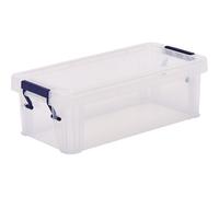 Fellowes Boîte de rangement transparente ProStore avec couvercle et poignées - Capacité 1,3 L