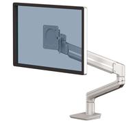 Fellowes Bras de tige pour moniteur unique - Jusqu'à 9 kg - Réglable avec ressort à gaz - Couleur