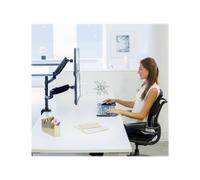 Fellowes platinum monitor arm kit de montage - bras réglable - pour 2