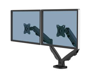 Fellowes Bras support écran articulé double EPPA jusqu'à 40 pouces - Noir
