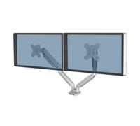 Fellowes Bras support écran double articulé Platinum Series jusqu'à 40 pouces - Argent