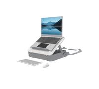 Support PC 14" et mallette de rangement Breyta blanche