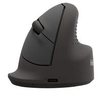 Fellowes Breyta Souris Verticale Ergonomique Moyenne pour droitier, Bluetooth ou Filaire, pour PC, Mac et Portable. Batterie Rechargeable, 3 Boutons, 800/1200/1600 DPI
