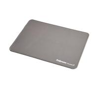 Fellowes Breyta Tapis de Souris Ergonomique Extra-Large - Gris - Base antidérapante en Caoutchouc, Bords Cousus résistants, Protection Microban, optimisé pour Les Souris optiques et Laser