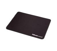 Fellowes Breyta Tapis de Souris Ergonomique Extra-Large - Noir - Base antidérapante en Caoutchouc, Bords Cousus résistants, Protection Microban, optimisé pour Les Souris optiques et Laser